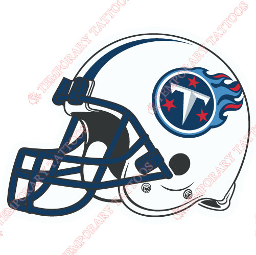 Tennessee Titans Customize Temporary Tattoos Stickers NO.839